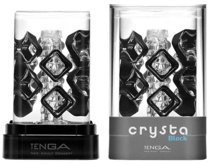 TENGA CRYSTA STROKER BLOCK